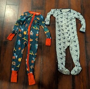 Angel Dear Bamboo Merry & Bright Footie And Sweet Bamboo 18-24 Months